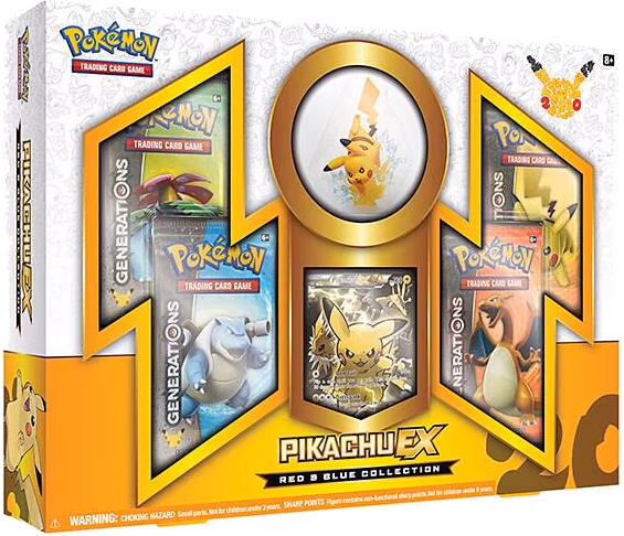 Pokemon Generations Red & Blue Collection [Pikachu EX]