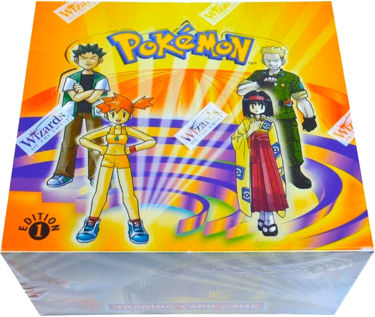 Pokemon Gym Heroes Booster Box [1st Edition]