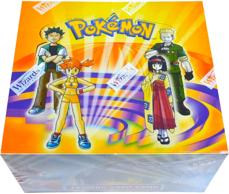 Pokemon Gym Heroes Booster Box [Unlimited Edition]