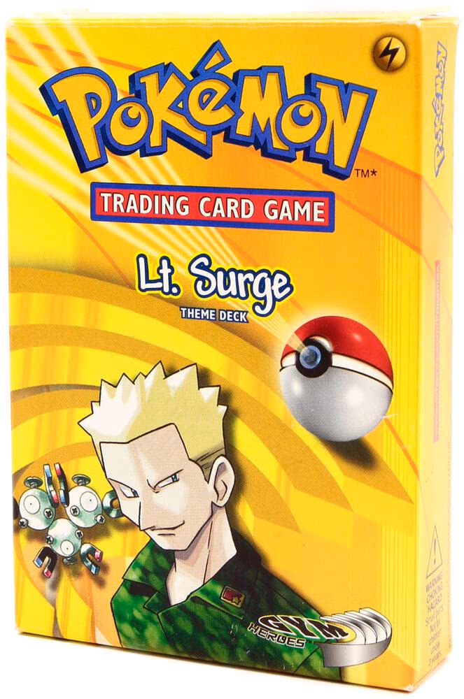 Pokemon Gym Heroes Theme Deck - "Lt. Surge"