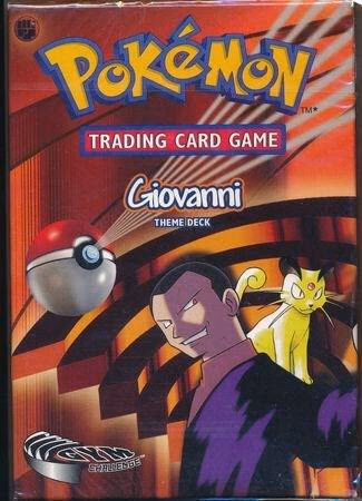Pokemon Gym Challenge Theme Deck - "Giovanni"