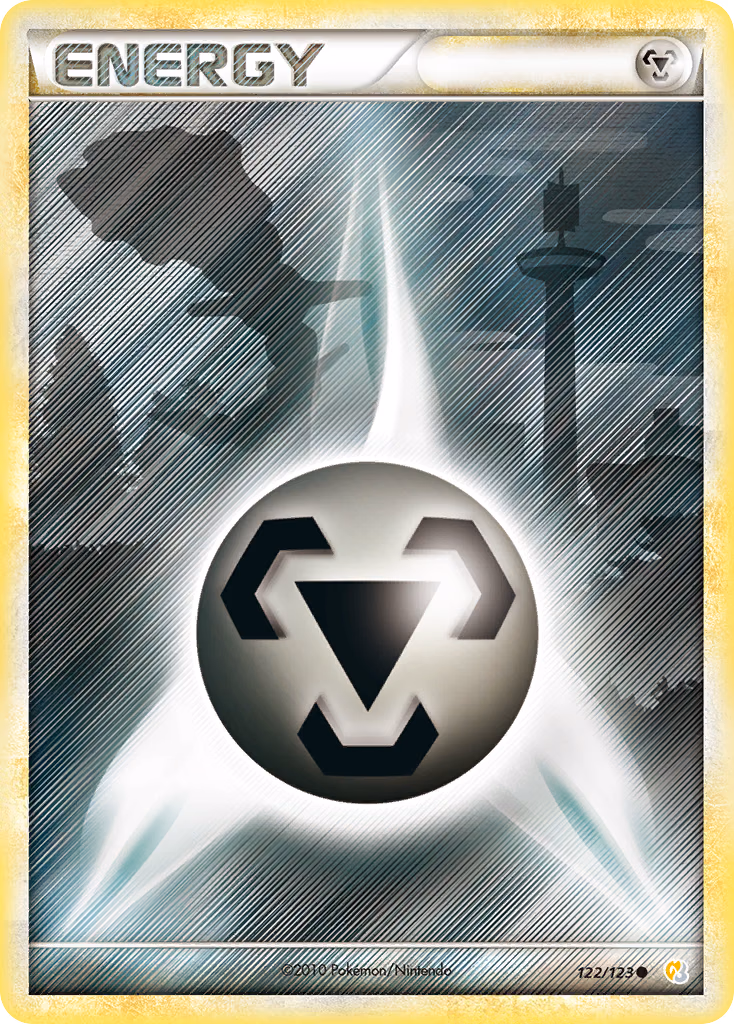 Metal Energy Pokemon card (122/123, HeartGold & SoulSilver)