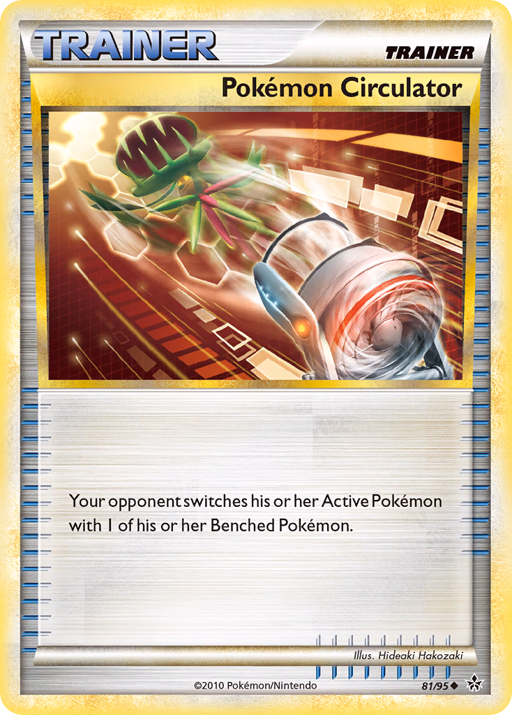Pokémon Circulator Pokemon card (81/95, HS—Unleashed)
