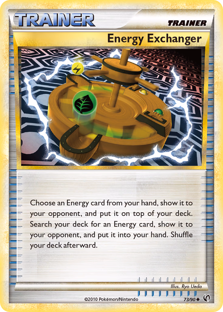 Energy Exchanger Pokemon card (73/90, HS—Undaunted)