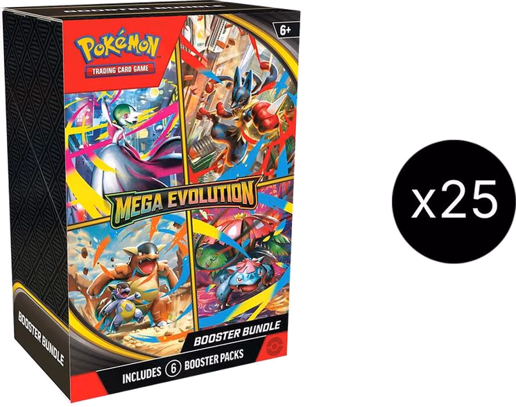 Pokemon Mega Evolution Booster Bundle Case