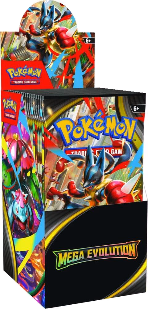 Pokemon Mega Evolution Half Booster Box