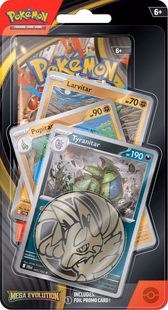 Pokemon Mega Evolution Premium Checklane Blister [Tyranitar]