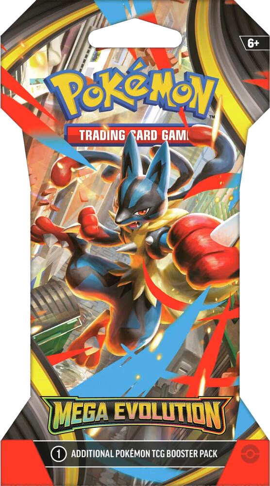 Pokemon Mega Evolution Sleeved Booster Pack