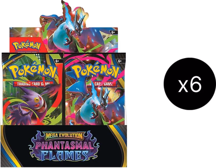 Pokemon Phantasmal Flames Booster Box Case