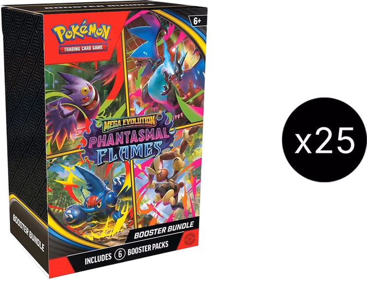 Pokemon Phantasmal Flames Booster Bundle Case