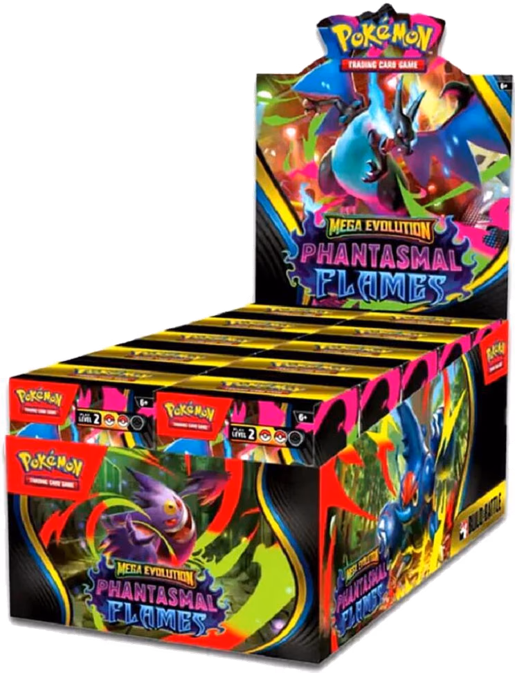 Pokemon Phantasmal Flames Build & Battle Box Display