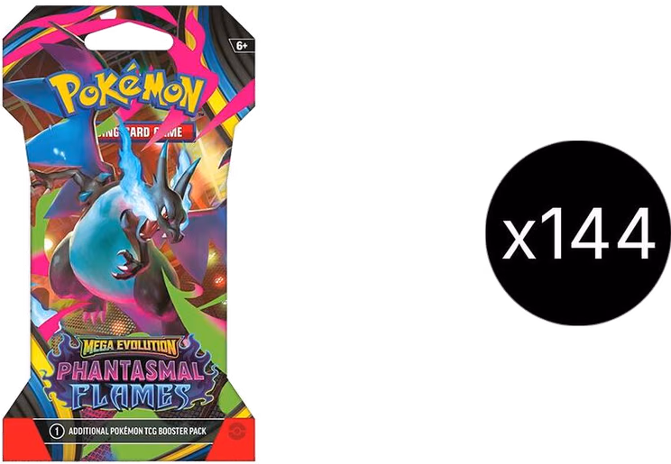 Pokemon Phantasmal Flames Sleeved Booster Case