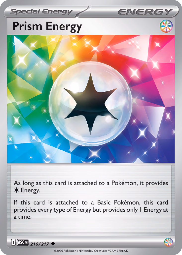Prism Energy Pokemon card (216/217, Ascended Heroes)
