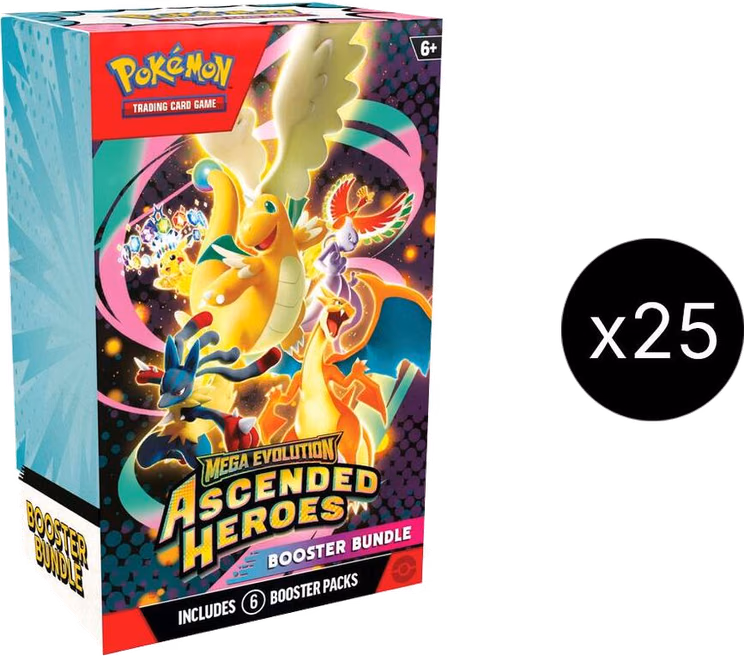 Pokemon Ascended Heroes Booster Bundle Case