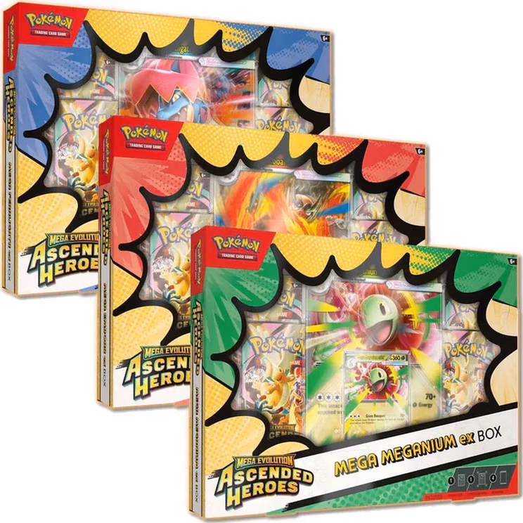 Pokemon Ascended Heroes Costco Ascended Heroes Mega ex Box Bundle