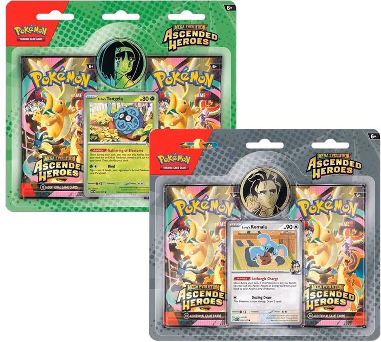 Pokemon Ascended Heroes Mega Evolution: Ascended Heroes Collection [Set of 2]