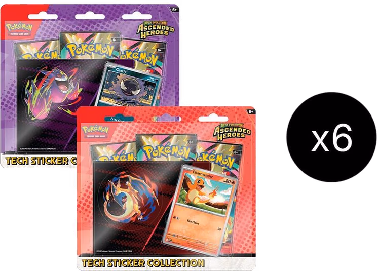 Pokemon Ascended Heroes Mega Evolution: Ascended Heroes Tech Sticker Collection Case