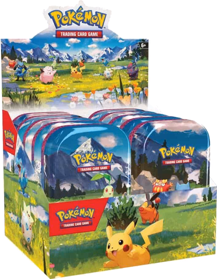 Pokemon Ascended Heroes Mini Tin Display