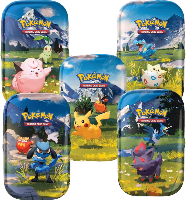 Pokemon Ascended Heroes Mini Tins 5-Pack