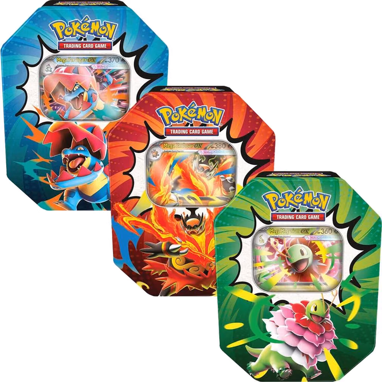 Pokemon Ascended Heroes Tin [Set of 3]