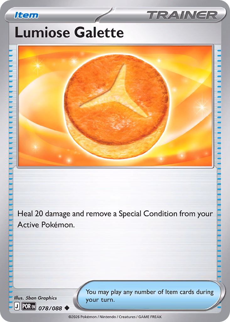 Lumiose Galette Pokemon card (078/088, Perfect Order)