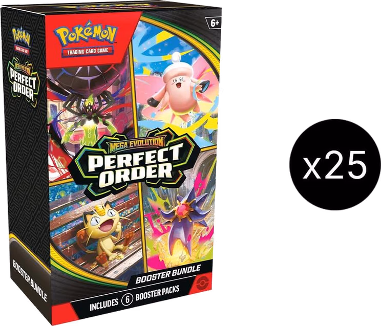 Pokemon Perfect Order Booster Bundle Case