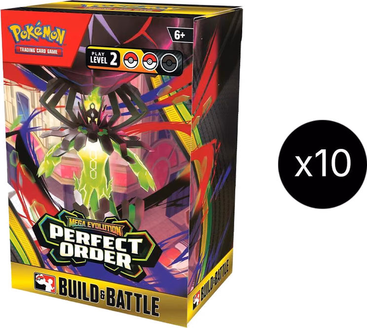 Pokemon Perfect Order Build & Battle Box Display