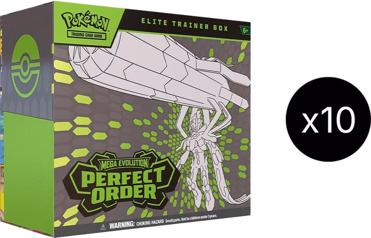 Pokemon Perfect Order Elite Trainer Box Case
