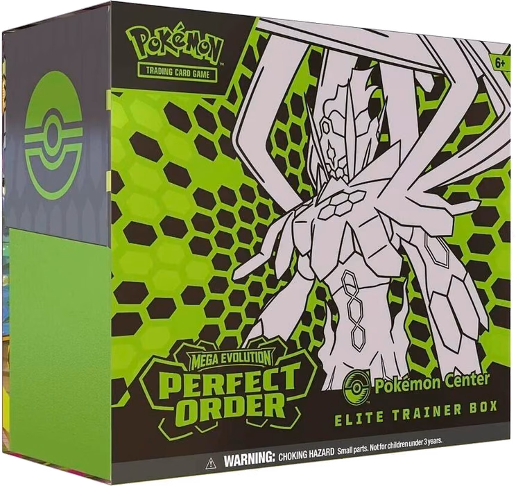 Pokemon Perfect Order Pokemon Center Elite Trainer Box