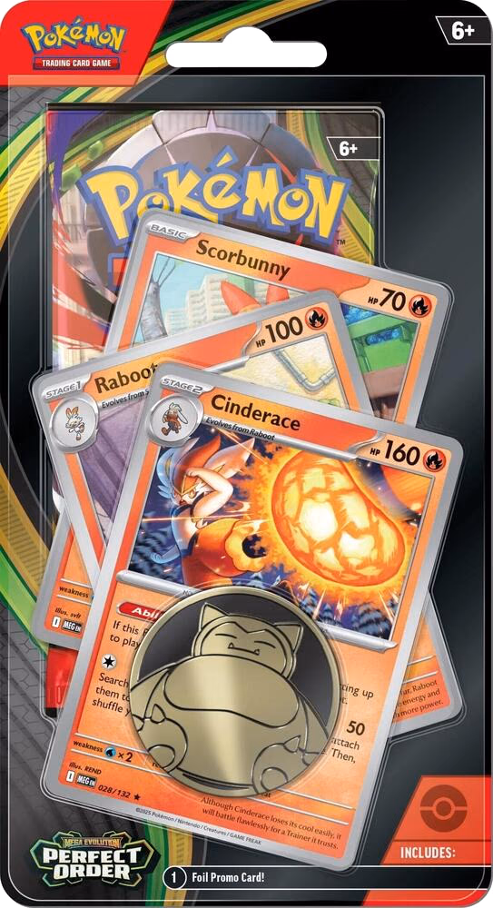 Pokemon Perfect Order Premium Checklane Blister [Cinderace Line]