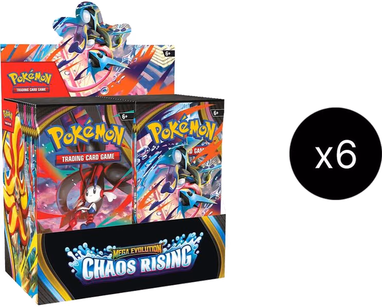 Pokemon Chaos Rising Booster Box Case