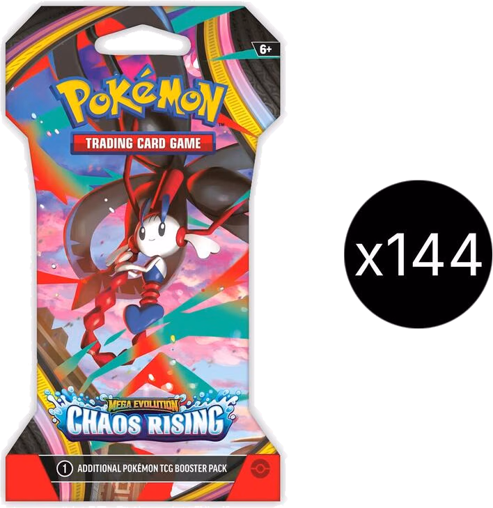 Pokemon Chaos Rising Sleeved Booster Case