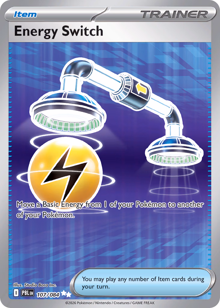Energy Switch Pokemon card (107/084, Pitch Black)