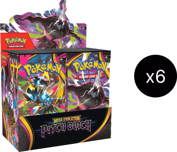 Pokemon Pitch Black Booster Box Case