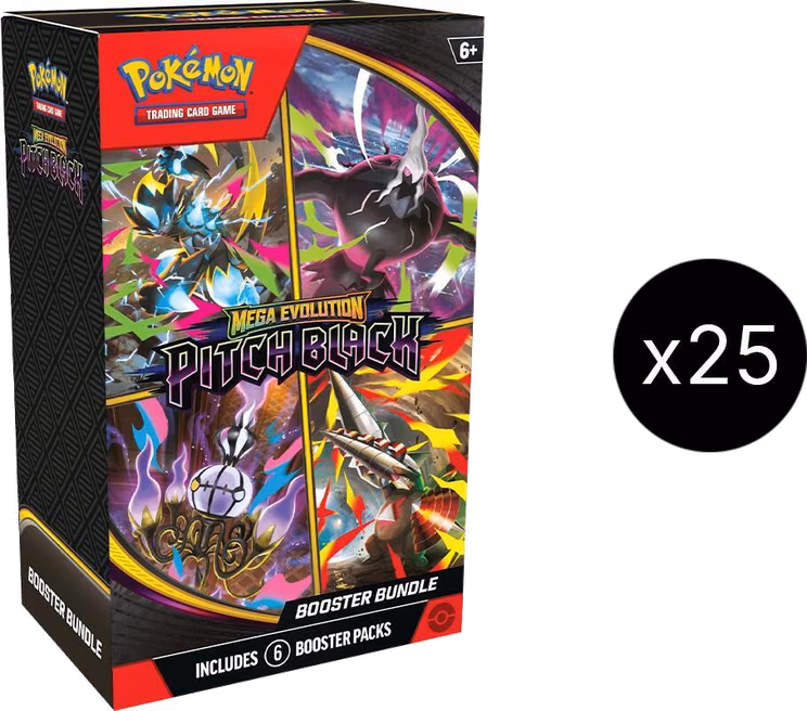 Pokemon Pitch Black Booster Bundle Case