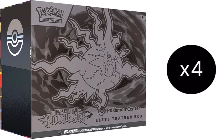 Pokemon Pitch Black Pokemon Center Elite Trainer Box Case (Exclusive)