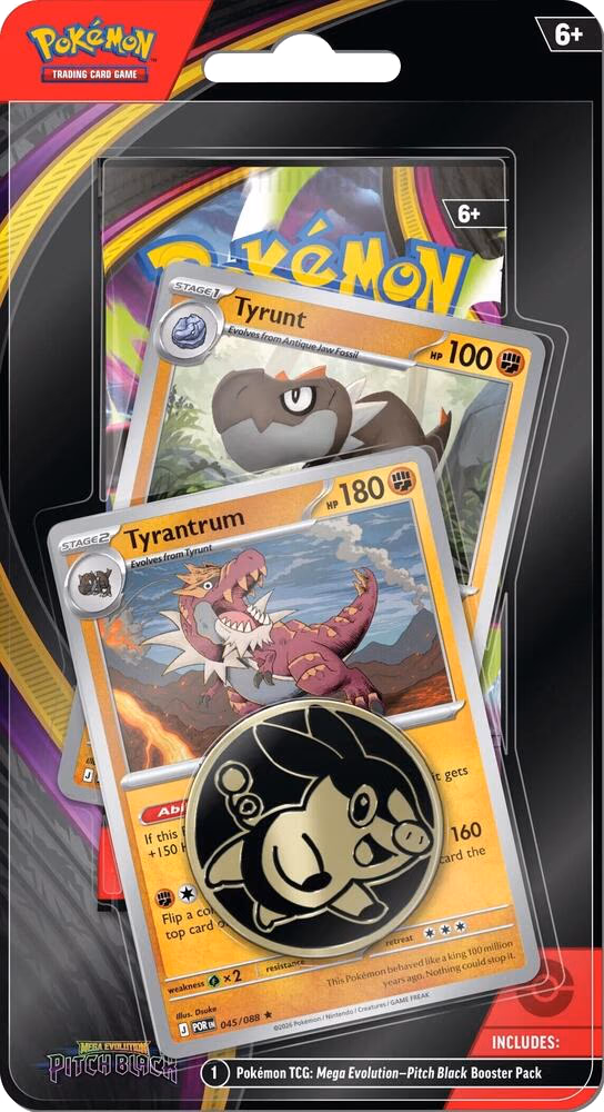 Pokemon Pitch Black Premium Checklane Blister [Tyrunt, Tyrantrum] (Target Exclusive)