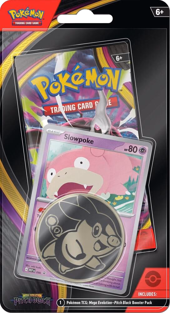 Pokemon Pitch Black Single Pack Blister [Slowpoke]