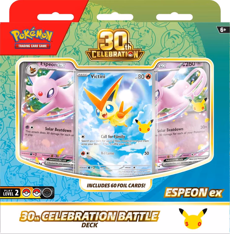 Pokemon 30th Celebration Battle Deck [Espeon ex]