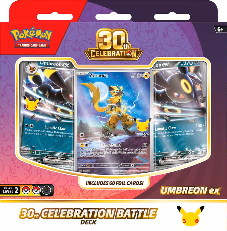 Pokemon 30th Celebration Battle Deck [Umbreon ex]