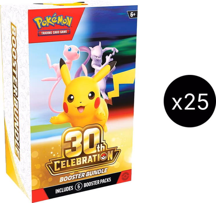Pokemon 30th Celebration Booster Bundle Case