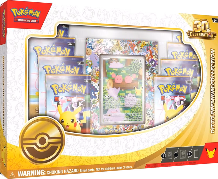 Pokemon 30th Celebration Ditto Premium Collection