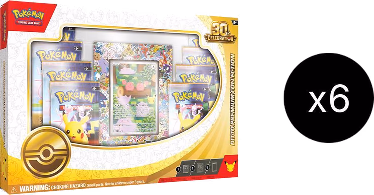 Pokemon 30th Celebration Ditto Premium Collection Case