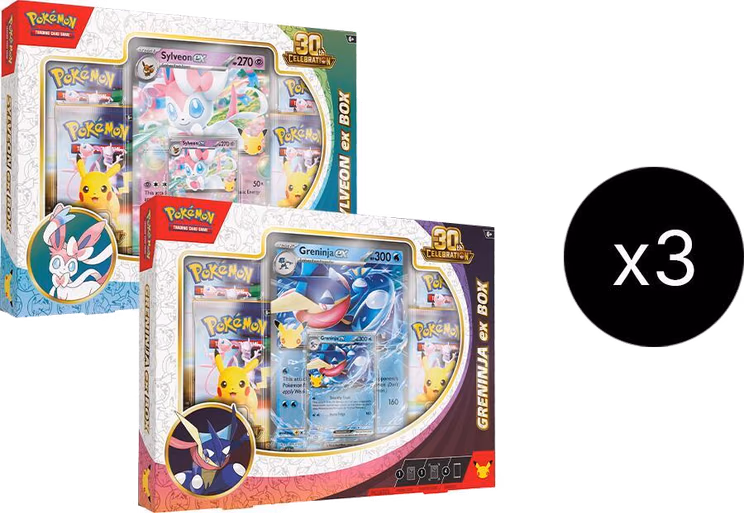 Pokemon 30th Celebration ex Box Case