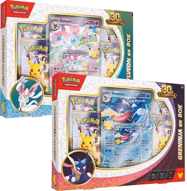 Pokemon 30th Celebration ex Box [Set of 2]