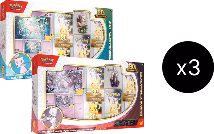 Pokemon 30th Celebration Figure Collection Case