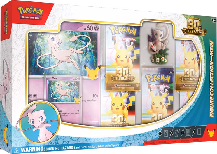 Pokemon 30th Celebration Figure Collection [Mew]