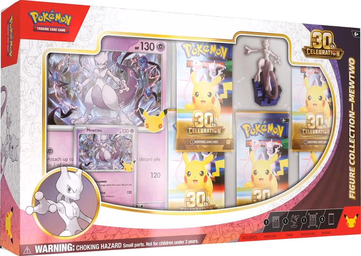 Pokemon 30th Celebration Figure Collection [Mewtwo]