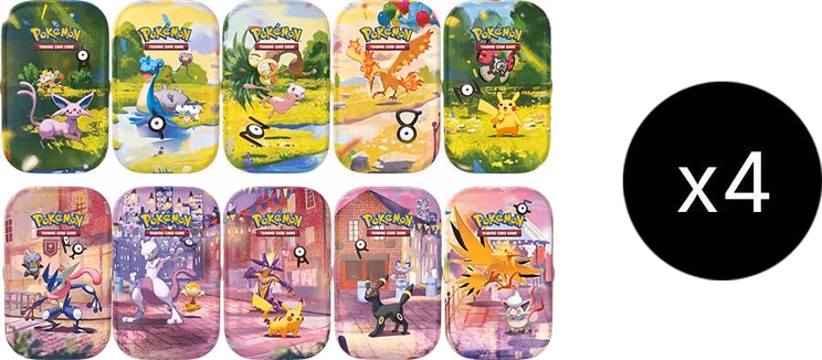 Pokemon 30th Celebration Mini Tin Display Case