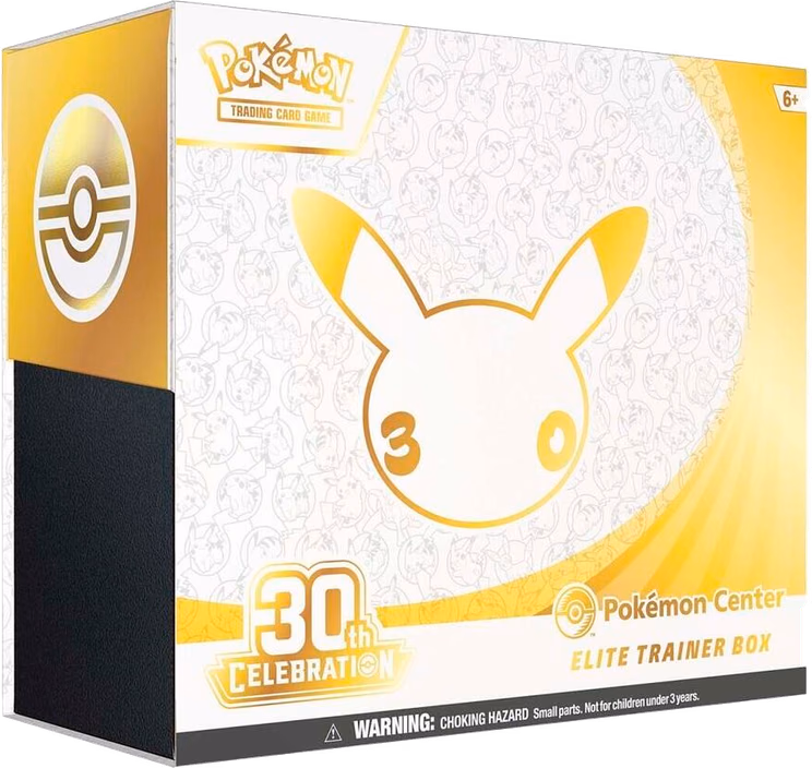 Pokemon 30th Celebration Pokemon Center Elite Trainer Box